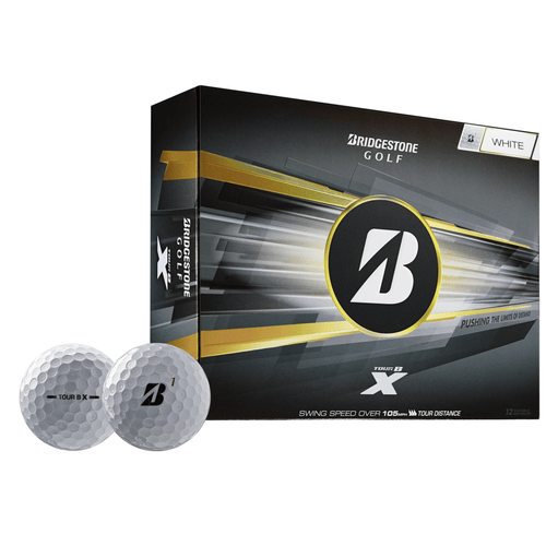 Bridgestone Tour B X Golf Balls White
