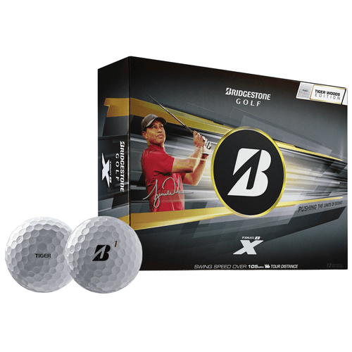 Bridgestone Tour B X Golf Balls - Tiger Woods Edition White