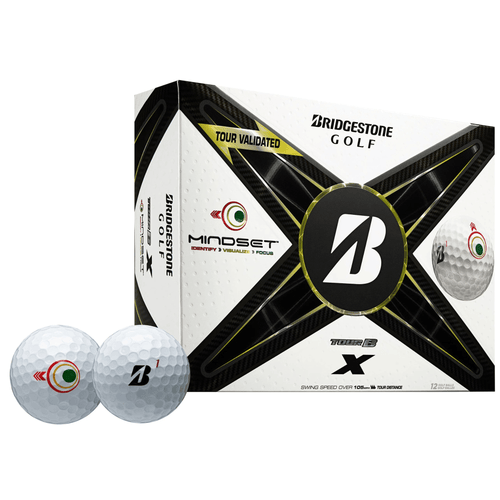 Bridgestone Tour B X Mindset Golf Balls White