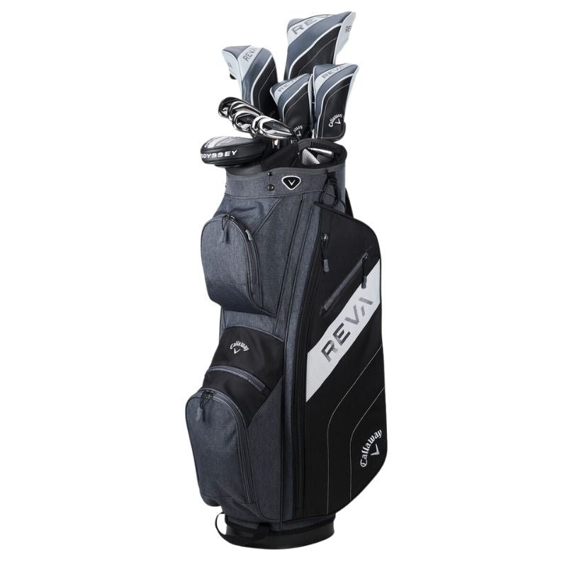 Callaway 2024 Women's REVA 11-Piece Package Set - Short Length Right Black Ladies