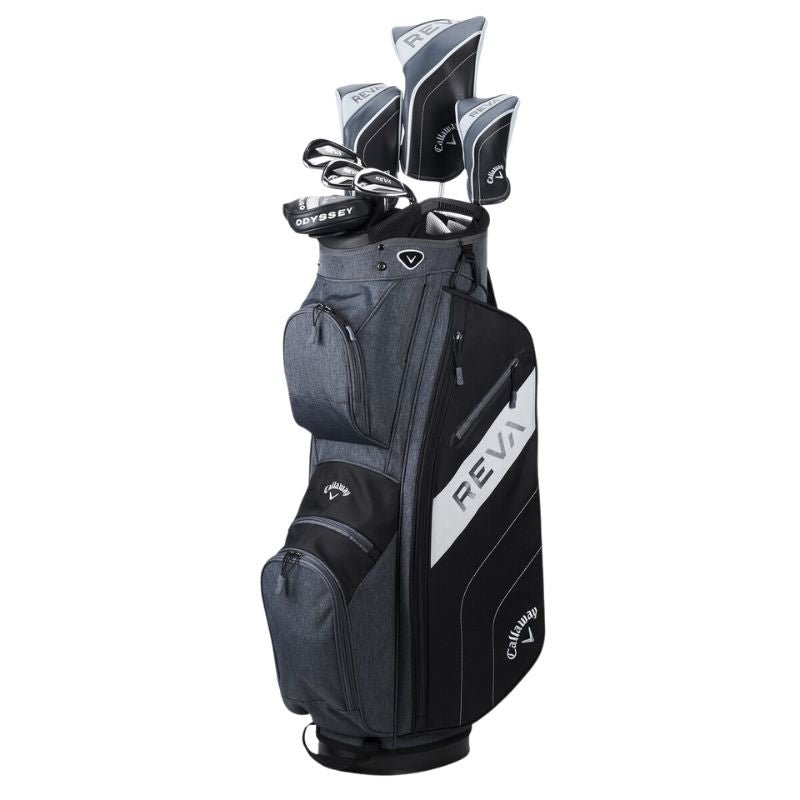 Callaway 2024 Women's REVA 8-Piece Package Set - Short Length Right Black Ladies