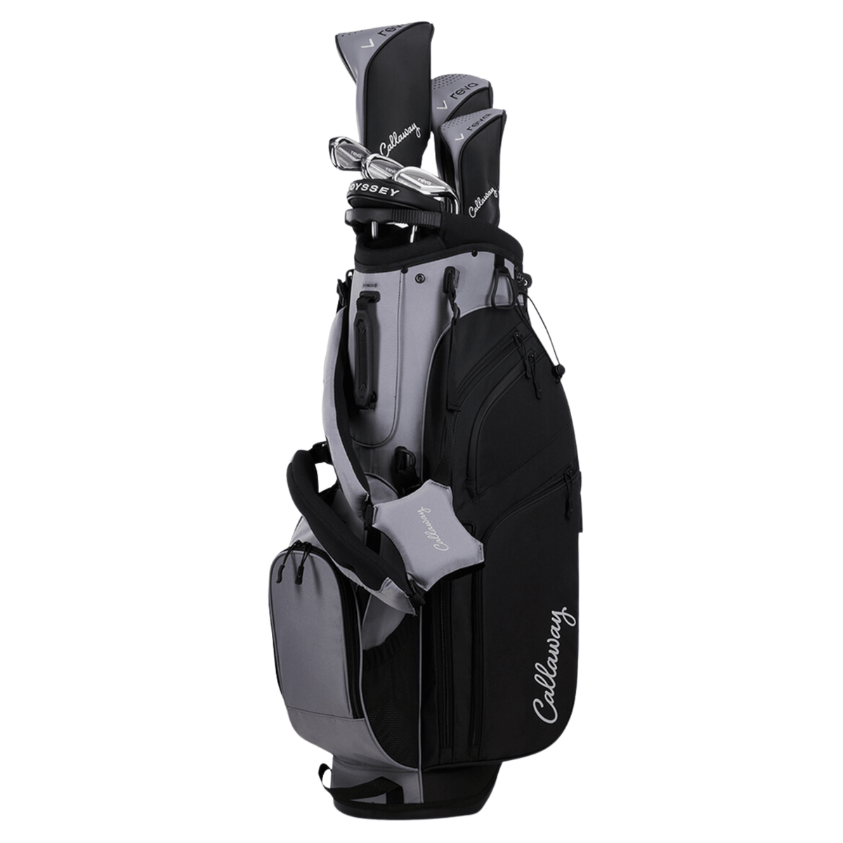 Callaway 2026 Women's REVA 8-Piece Package Set - Stand Bag Black Ladies
