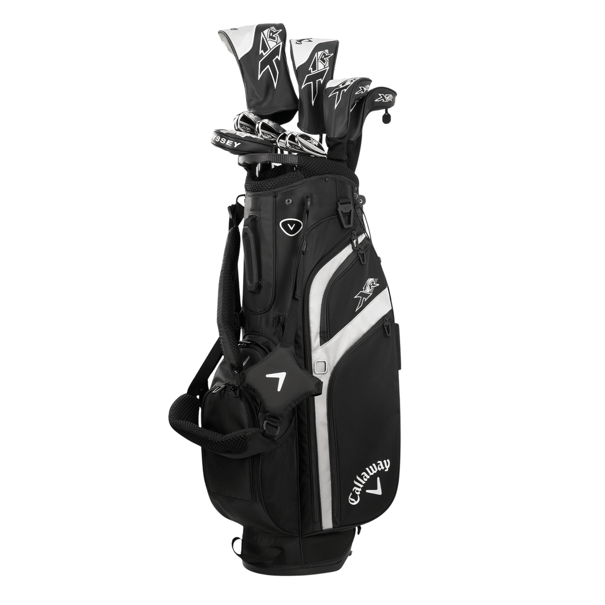 Callaway 2026 XR Complete 13-Piece Package Set - Black/Silver - Long (+1") Right
