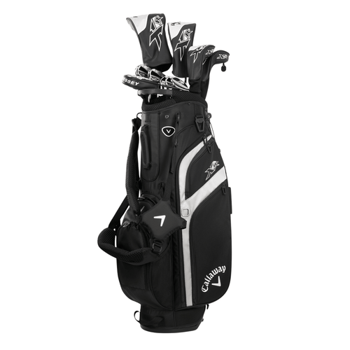 Callaway 2026 XR Complete 13-Piece Package Set - Black/Silver - Long (+1") Right