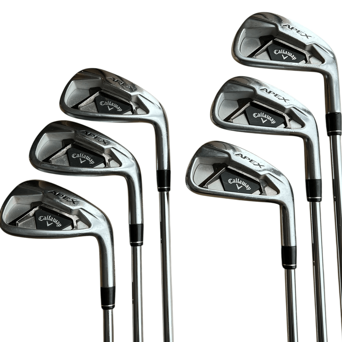 Callaway Apex 21 Iron Set - Steel - 5-PW - Used Right Stiff Steel - TT ELEVATE ETS 95g