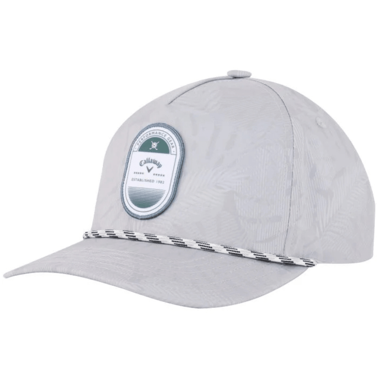 Callaway Birdie Brigade Rope Hat Grey Palm Breeze OSFA