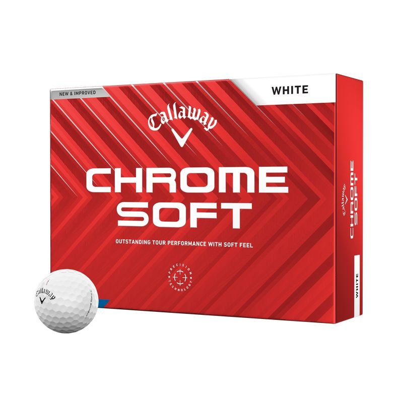 Callaway Chrome Soft Prior Gen. Golf Balls White
