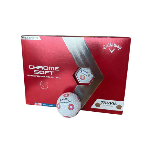 Callaway Chrome Soft Truvis Prior Gen. Golf Balls - National Donut Day National Donut Day