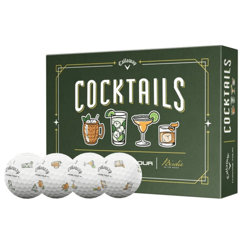 Callaway Chrome Tour Cocktails Golf Balls White
