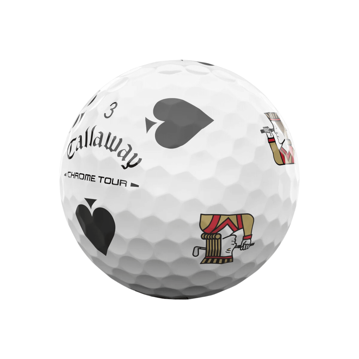 Callaway Chrome Tour Suits Golf Balls White