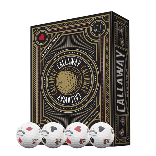 Callaway Chrome Tour Suits Golf Balls White