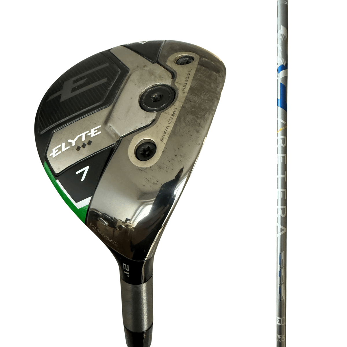 Callaway Elyte Triple Diamond Fairway Wood - Aretera EC1 Shaft - Used Right X-Stiff 7W (21°) - Aretera EC1 85 5 (+$50)