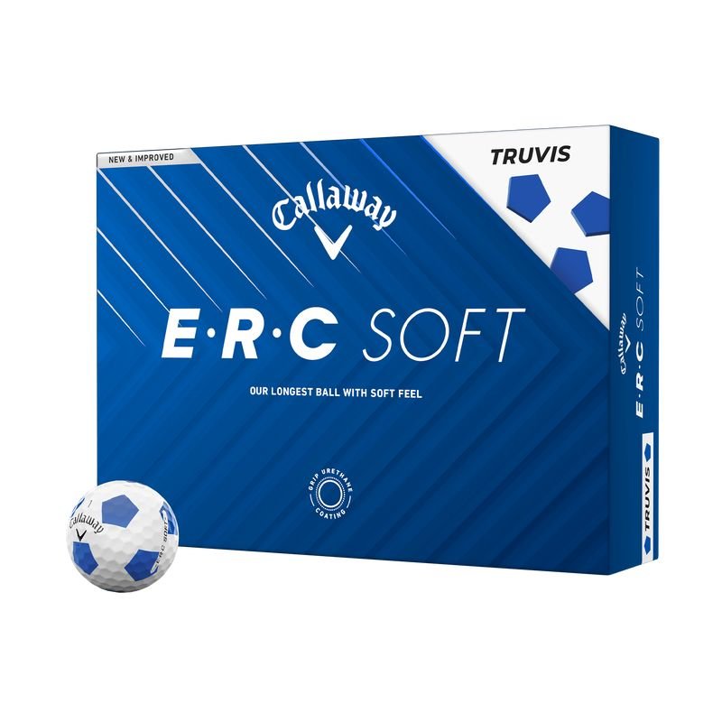 Callaway E•R•C Soft Truvis Blue Golf Balls Blue