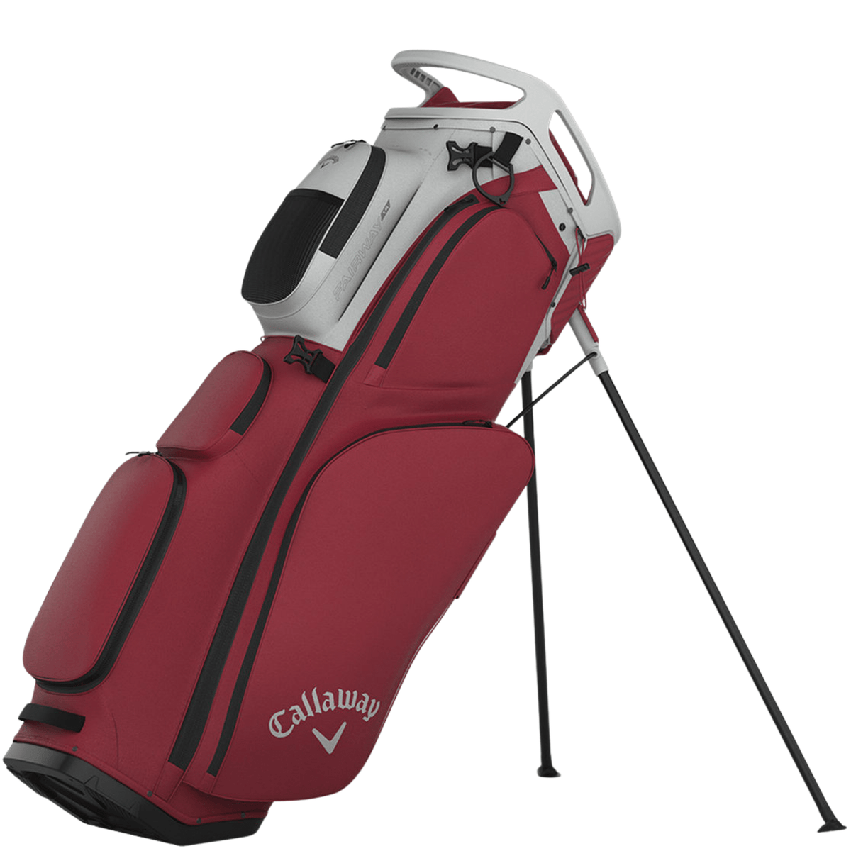 Callaway Fairway 14-Way Stand Bag Silver/Cardinal