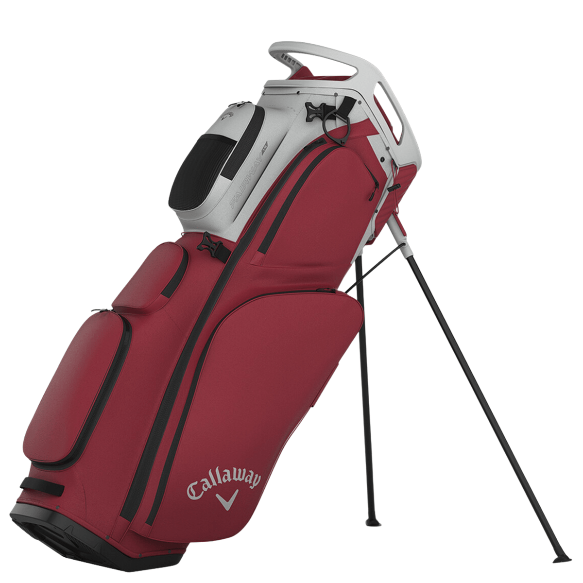 Callaway Fairway C Stand Bag Silver/Cardinal
