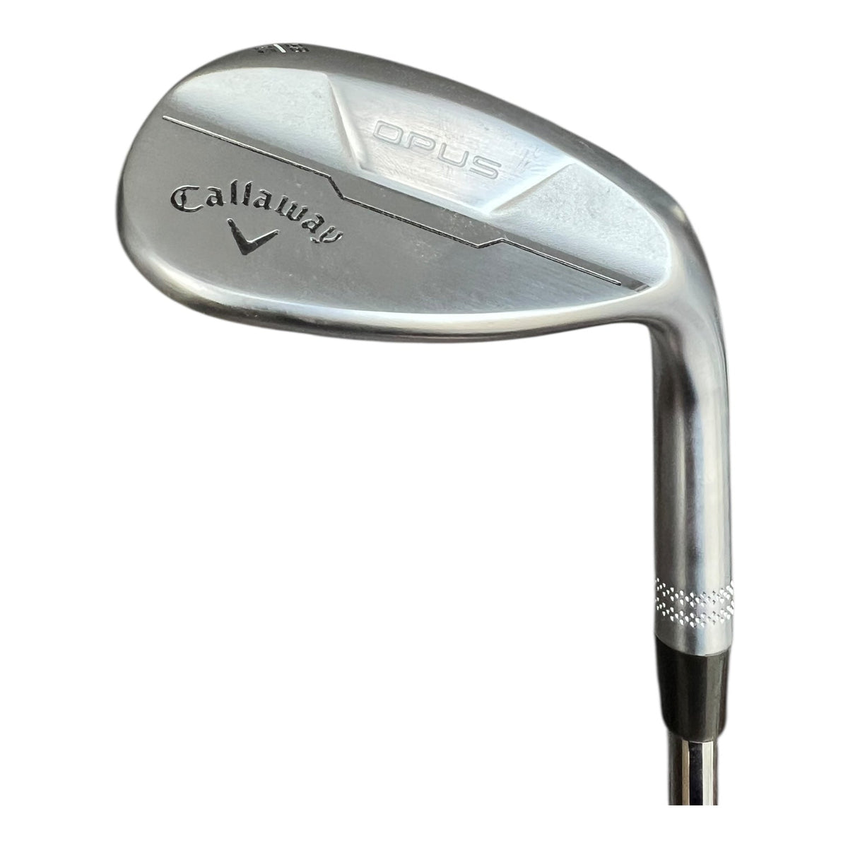 Callaway OPUS Wedge - Steel - Brushed Chrome - Indoor Demo Steel - True Temper Dynamic Gold MID 115 Wedge