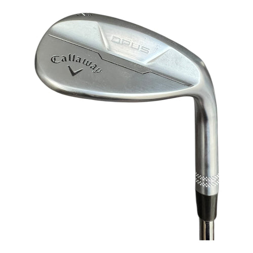 Callaway OPUS Wedge - Steel - Brushed Chrome - Indoor Demo Steel - True Temper Dynamic Gold MID 115 Wedge