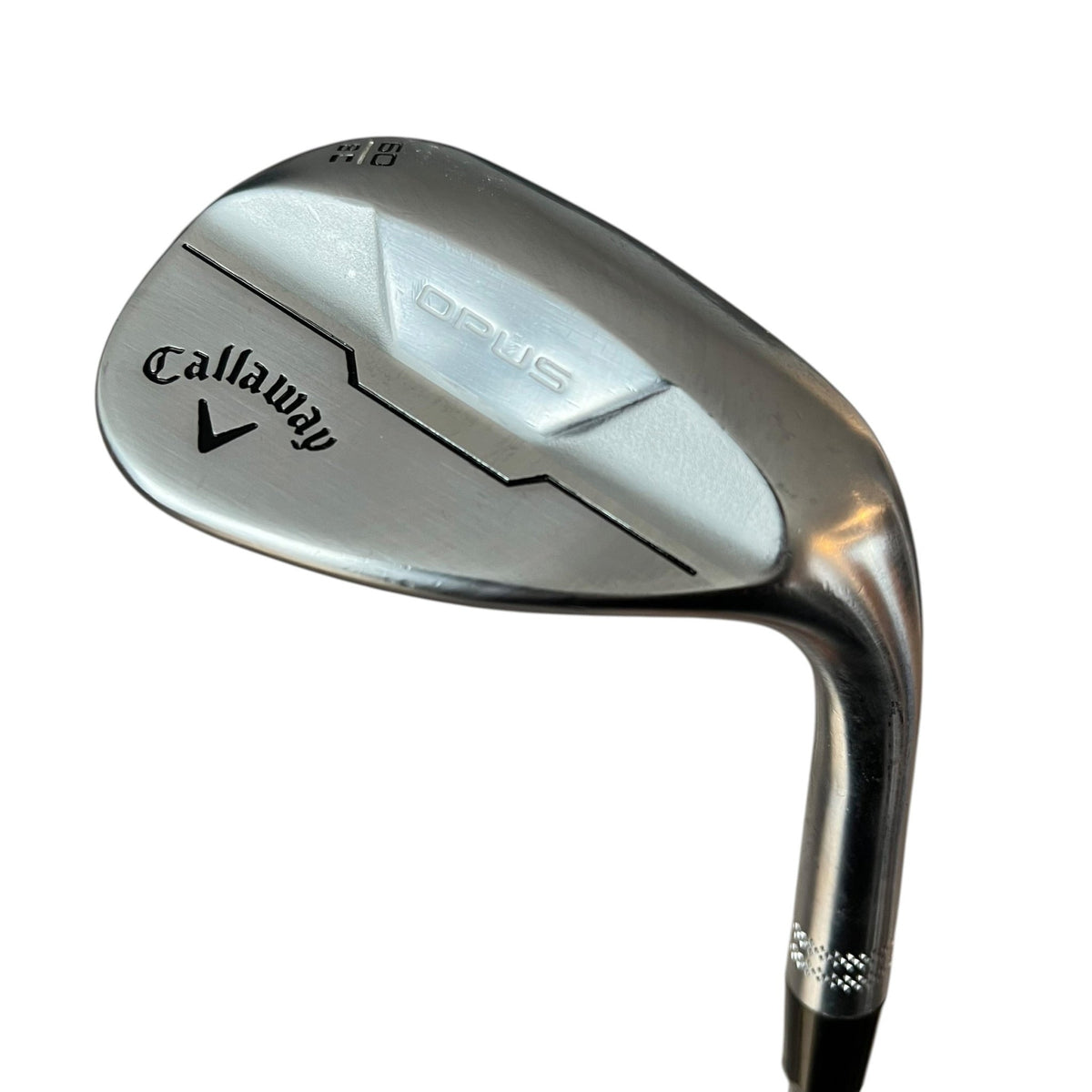 Callaway OPUS Wedge - Steel - Brushed Chrome - Used Right 60.08 C Steel - True Temper Dynamic Gold X100