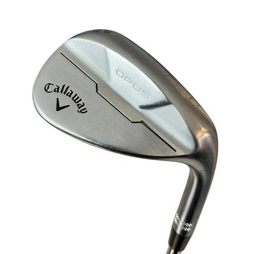 Callaway OPUS Wedge - Steel - Brushed Chrome - Used Right 56.12 S Steel - True Temper Dynamic Gold X100