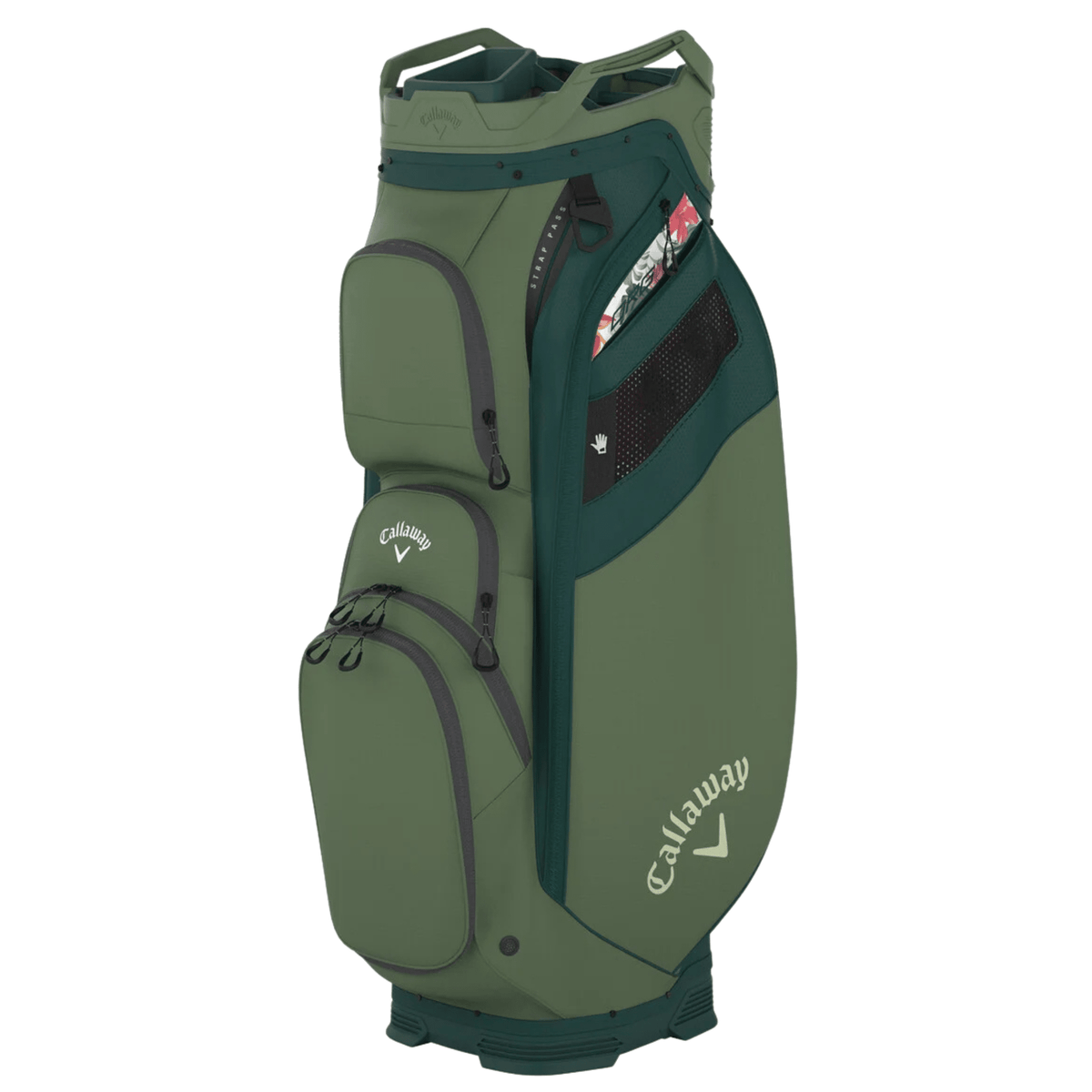 Callaway ORG 14 Cart Bag Green Tropics