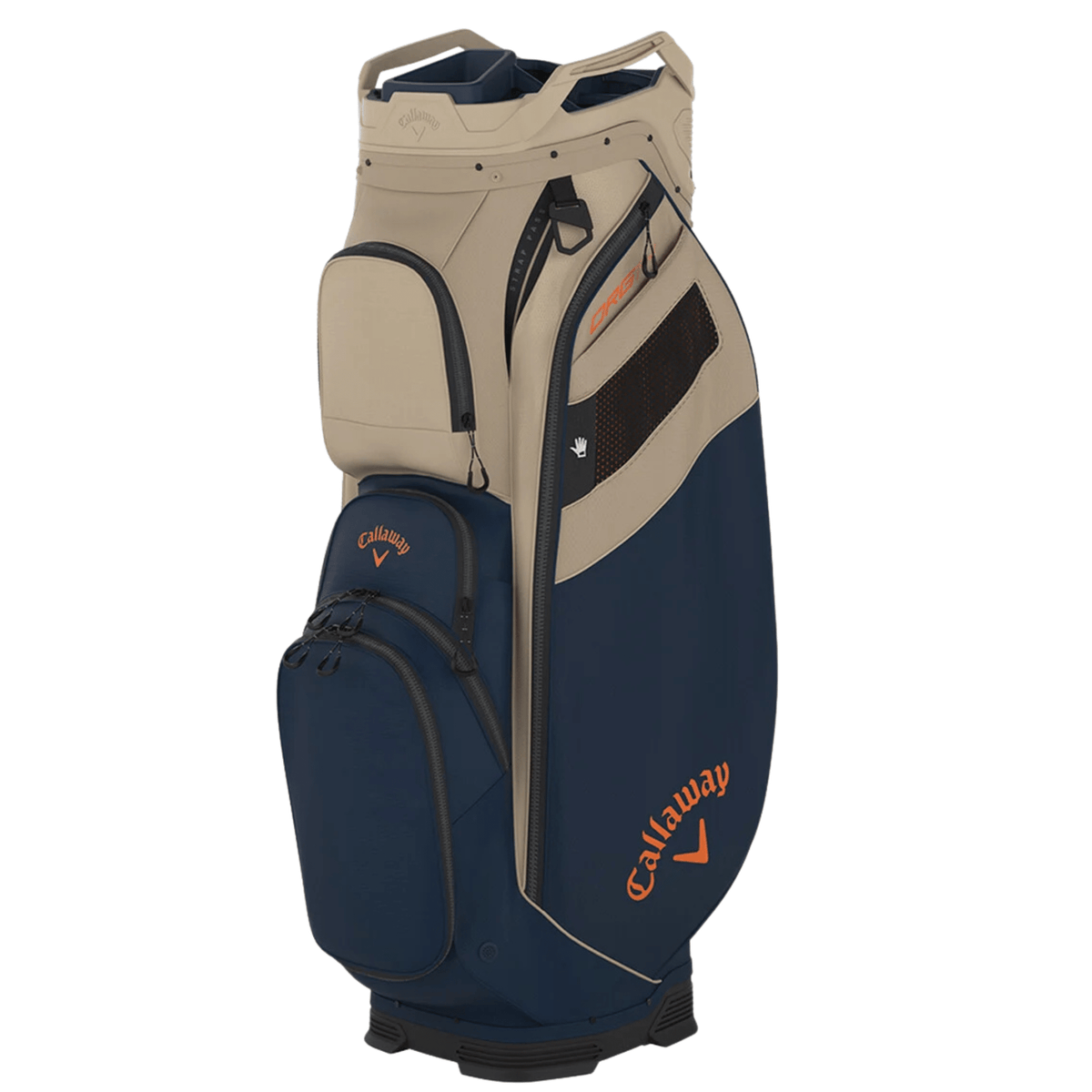 Callaway ORG 14 Cart Bag Tan Marine Orange