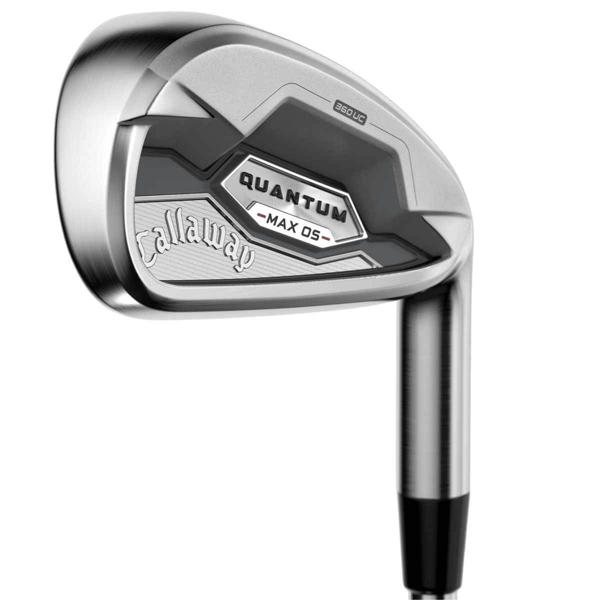 Callaway Quantum Max OS Iron Set - Graphite - 5-PW, AW Graphite - Project X Denali Silver 60