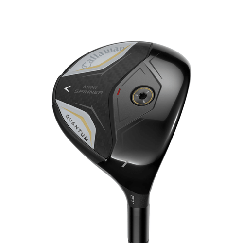 Callaway Quantum Mini Spinner Fairway Wood Right Senior 7W (22°) - Project X Denali Frost Silver 70g