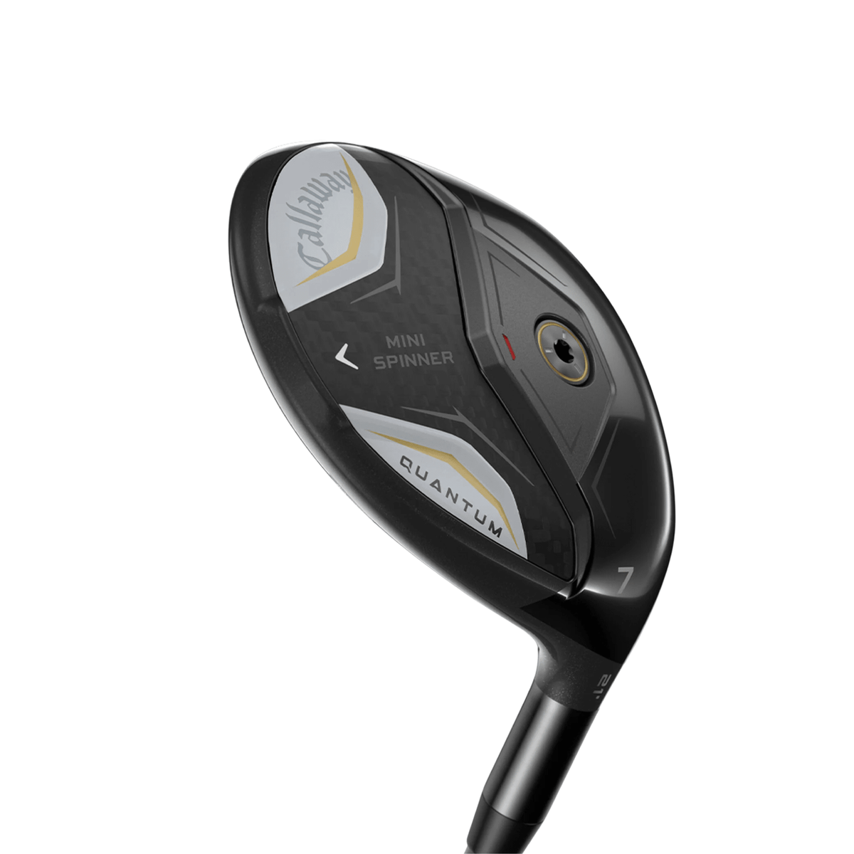 Callaway Quantum Mini Spinner Fairway Wood Right Senior 7W (22°) - Project X Denali Frost Silver 70g