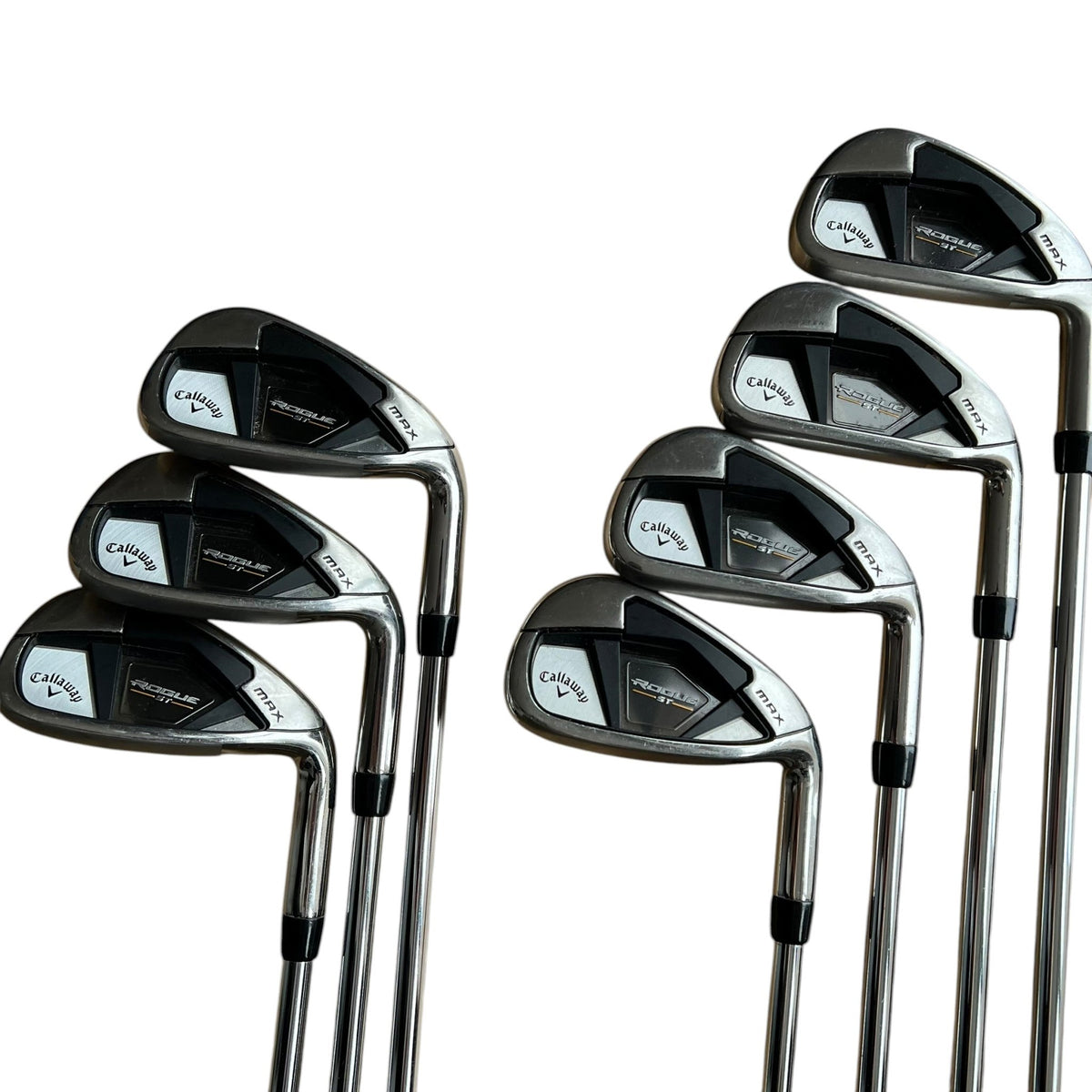 Callaway Rogue ST Max Iron Set - 5-PW, AW - Used Right Regular Steel - TT XP MPH 95g