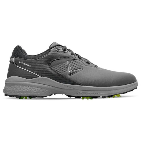 Callaway Men's Solana TRX V3 Spiked Golf Shoe Black Grey Medium