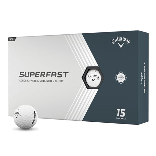Callaway Superfast Golf Balls - 15-Pack