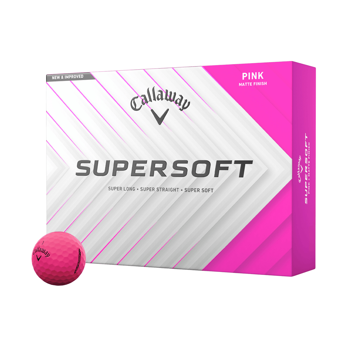 Callaway Supersoft Golf Balls Pink