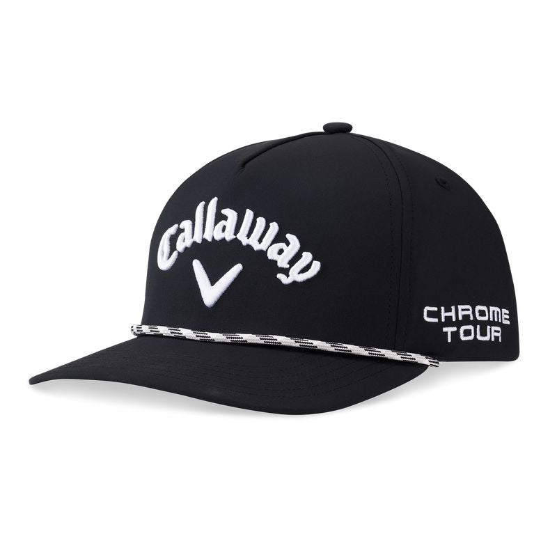 Callaway Tour Authentic Performance Rope Hat - Previous Season Black OSFA