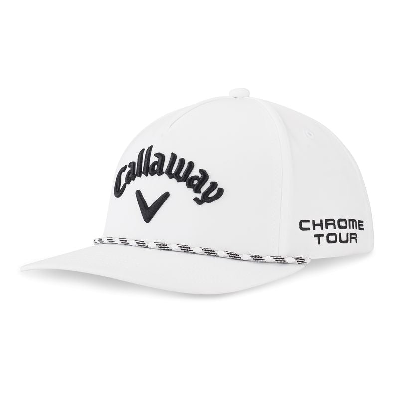 Callaway Tour Authentic Performance Rope Hat - Previous Season White OSFA
