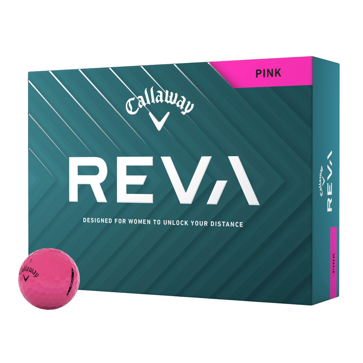 Callaway Women's Reva Golf Ball Pink