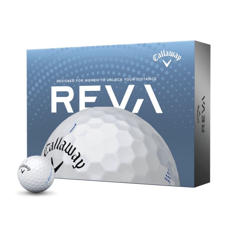 Callaway Women's Reva Golf Balls - Pearl Pearl White