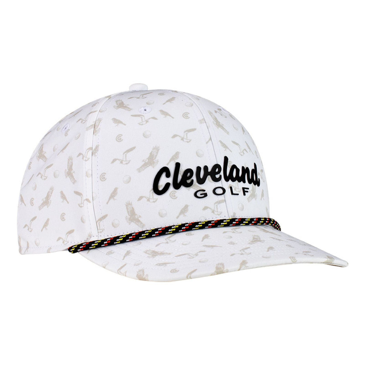 Cleveland Golf Pattern Rope Hat Off White OSFA