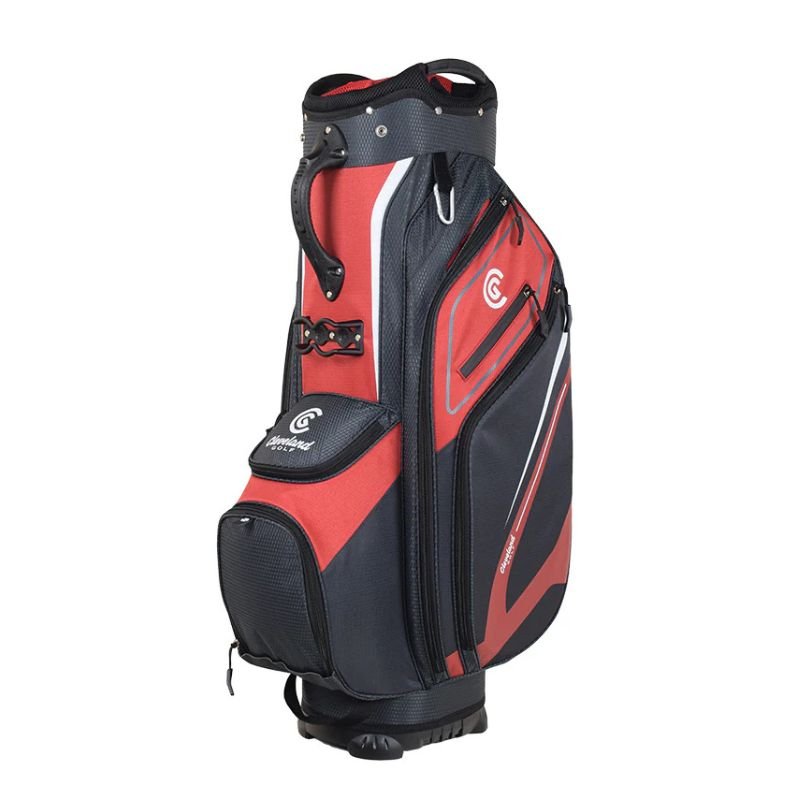 Cleveland Lightweight Cart Bag Red Charcoal