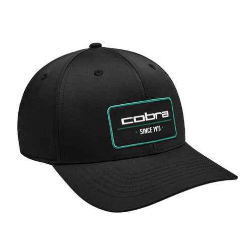 Cobra 1973 Patch Cap Black Vine White OSFA