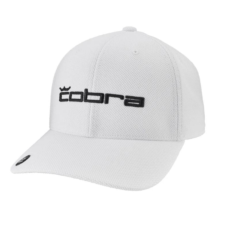 Cobra Ball Marker Adjustable Golf Cap White OSFA