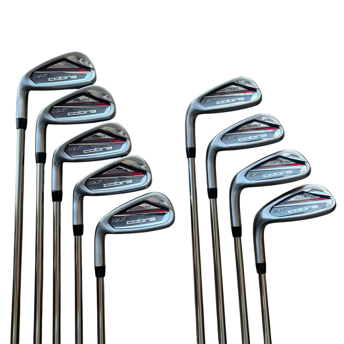 Cobra DS-ADAPT MAX Iron Set - Graphite - 4-PW, GW, S - Used Left Senior Graphite - UST Mamiya Recoil 460 ESX
