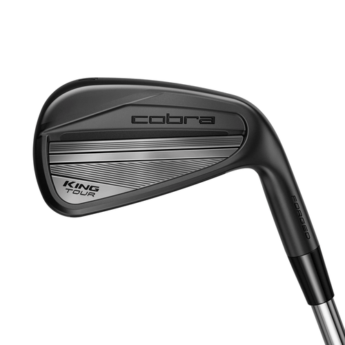 Cobra KING Tour Black Iron Set - 4-PW - Steel Right Stiff Steel - KBS $-Taper 120