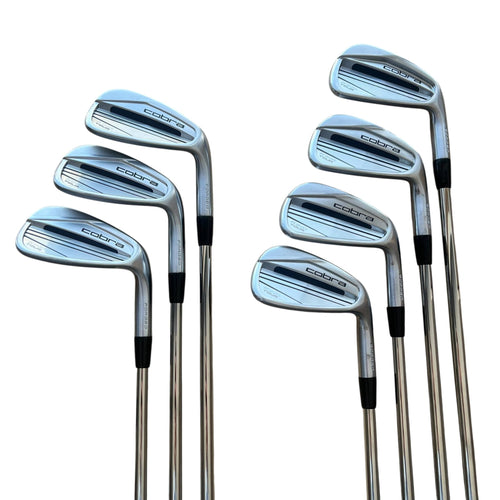 Cobra KING Tour Iron Set - 4-PW - Used Right X-Stiff Steel - N.S. PRO MODUS3 Tour 120