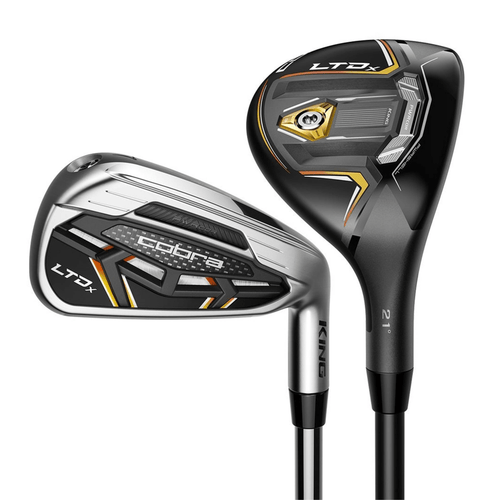Cobra LTDx Combo Iron Set - Steel - 5H 6-PW GW Regular Steel - KBS Tour 90 (IR) KBS PGI 75 (HYB)