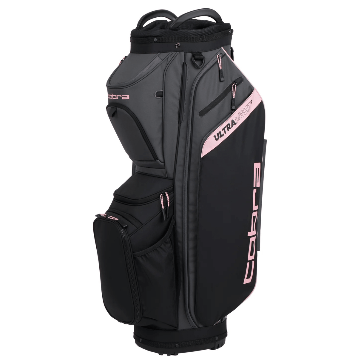 Cobra Ultralight 2 Cart Bag Black Rose Gold