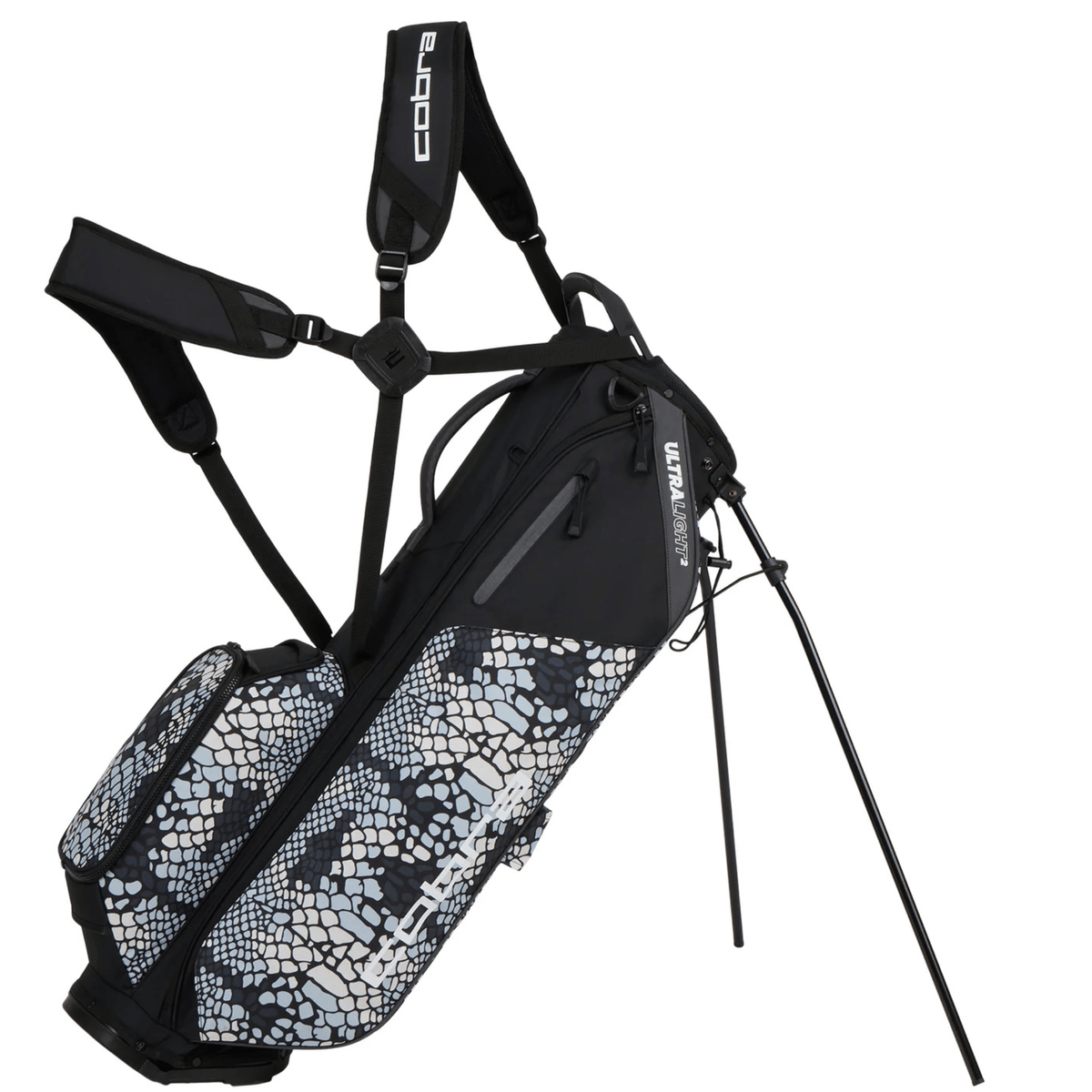 Cobra Ultralight 2 Stand Bag Black Snake Camo