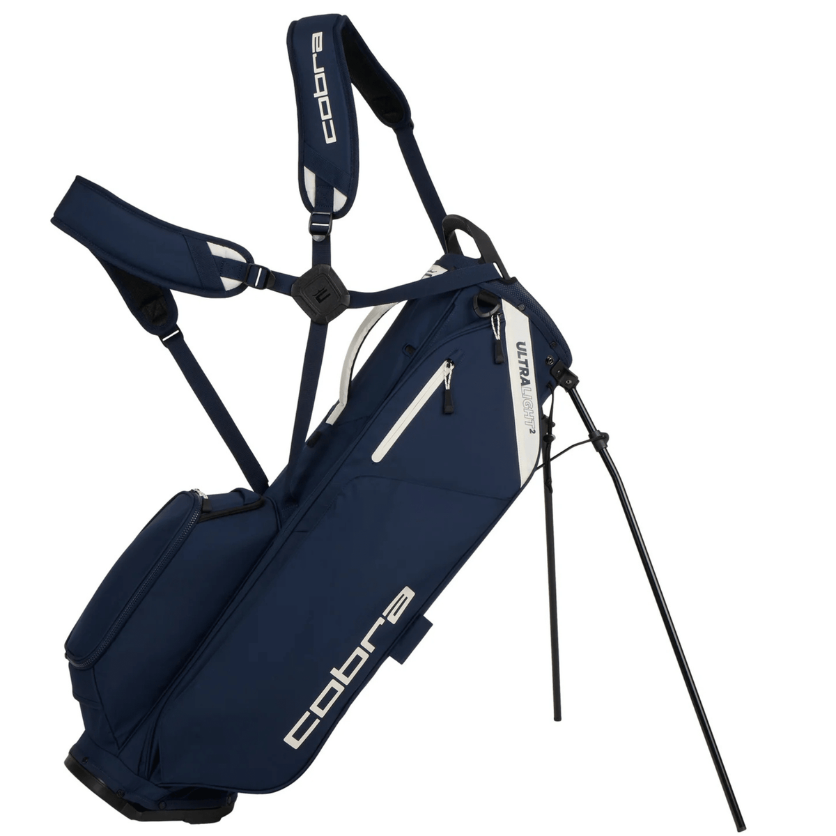 Cobra Ultralight 2 Stand Bag Deep Navy Sugared Almond