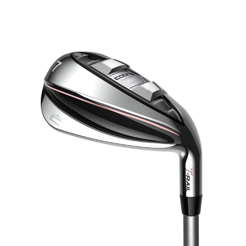 Cobra Women's T-Rail 3 Wedge Right Ladies PW (44°) - UST Recoil ESX 450 F1 (-0.5" SHORT)