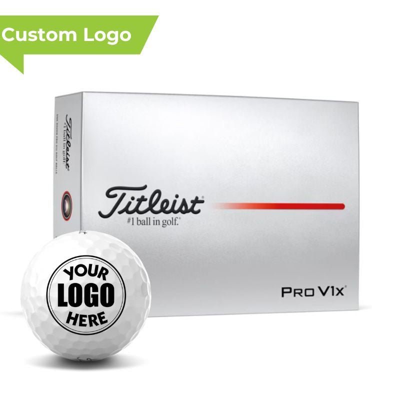 Custom Logo Titleist Golf Balls Pro V1x - White 3-4 Weeks