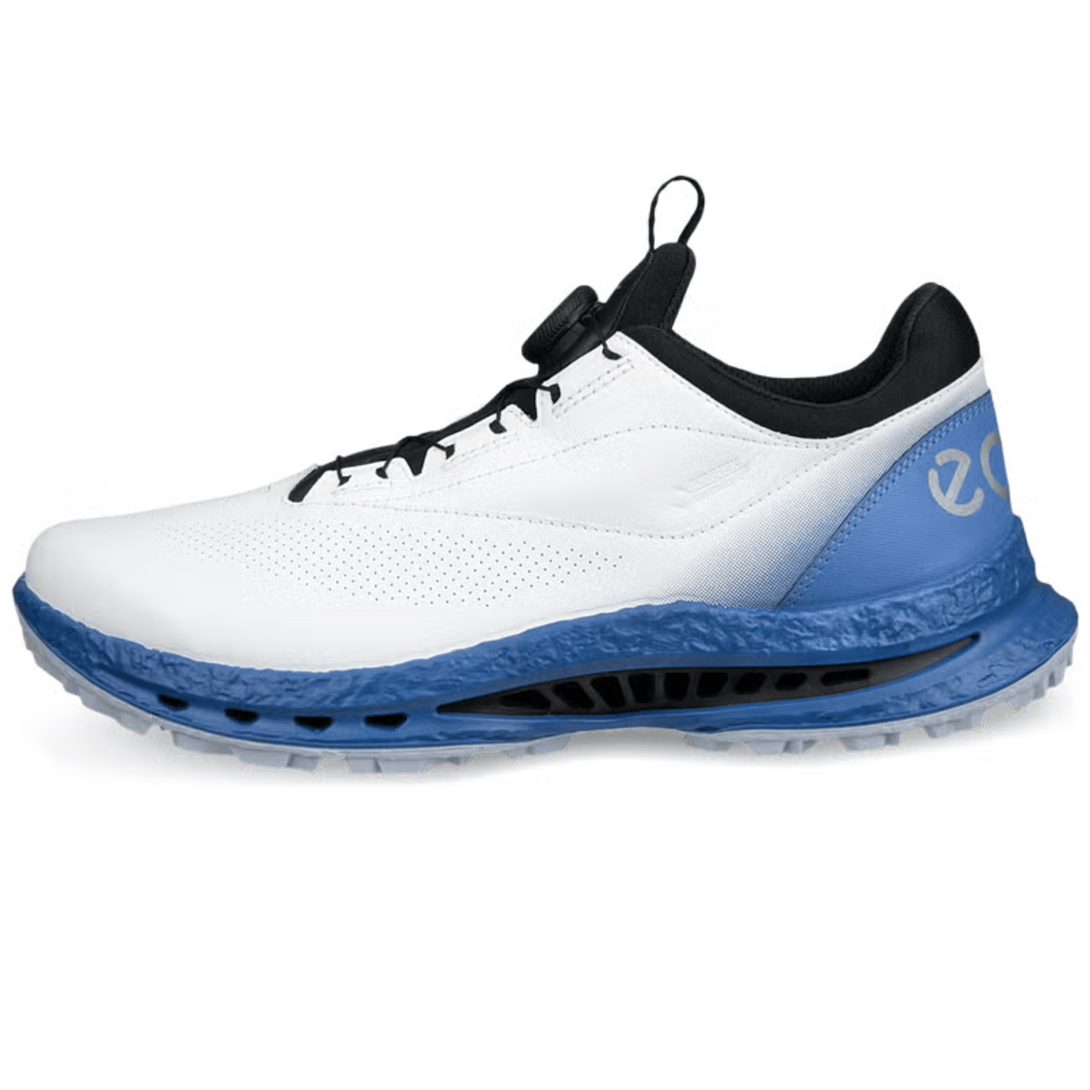 ECCO Golf Biom C5 Spikeless Golf Shoes White Blue Medium